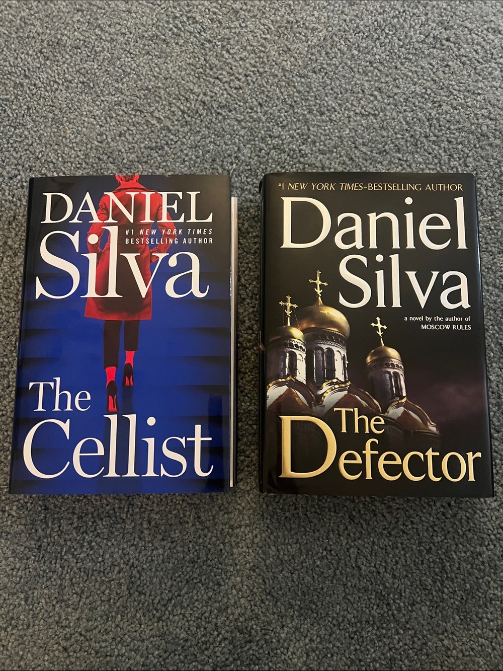 Daniel Silva Hardcover Book Set - The Cellist & The Defector
